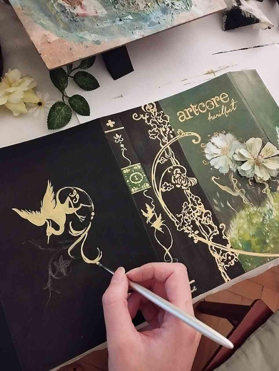 handmade book cover